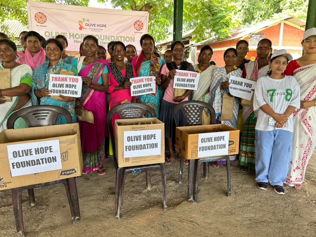 Olive Hope Foundation community program moment